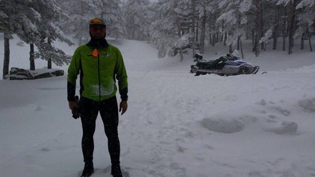 En medio de la nieve